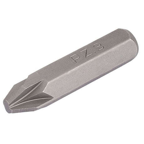 Draper 2800M/PZ PZ Type Impact Screwdriver Bit, No.3 - (35996) - DR-35996 - Draper - Trade Counter Direct