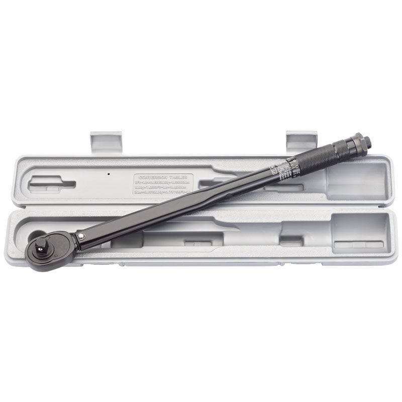 Draper 3001A/BK Ratchet Torque Wrench, 1/2" Sq. Dr., 30 - 210Nm - (64535) - DR-64535 - Draper - Trade Counter Direct