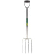Draper 307EH/I Stainless Steel Garden Fork with Soft Grip Handle - (83755) - DR-83755 - Draper - Trade Counter Direct