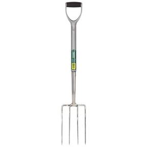 Draper 307EH/I Stainless Steel Garden Fork with Soft Grip Handle - (83755) - DR-83755 - Draper - Trade Counter Direct