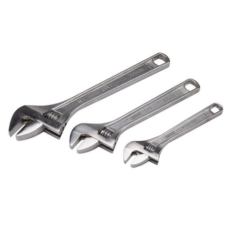 Draper 371CP/3 Adjustable Wrench Set (3 Piece) - (70409) - DR-70409 - Draper - Trade Counter Direct