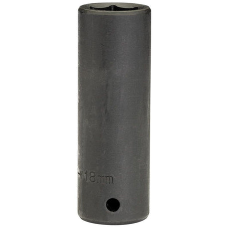 Draper 410D - MM Deep Impact Socket, 1/2" Sq. Dr., 18mm - (14102) - DR-14102 - Draper - Trade Counter Direct