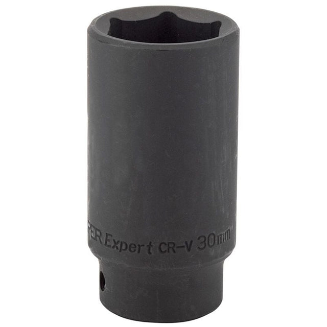 Draper 410D - MM Deep Impact Socket, 1/2" Sq. Dr., 30mm - (30870) - DR-30870 - Draper - Trade Counter Direct