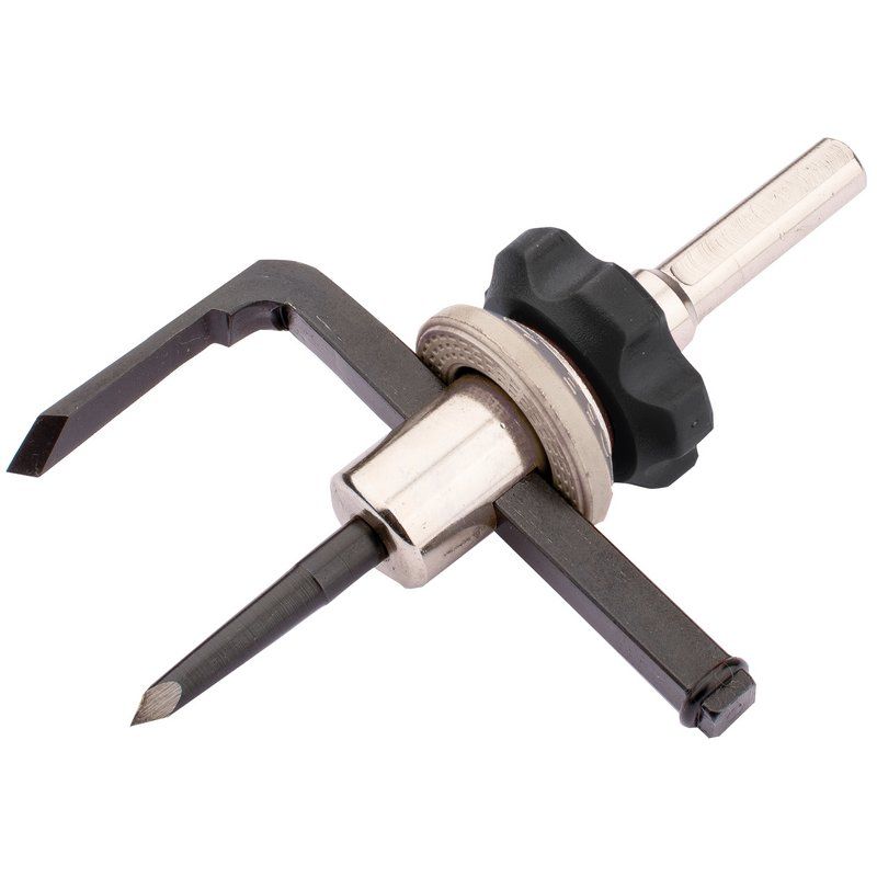 Draper 4302B Hole Cutter for Wood or Plastic, 40 - 120mm - (31950) - DR-31950 - Draper - Trade Counter Direct