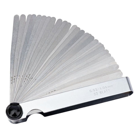 Draper 4620B 32 Blade Combination Feeler Gauge Set - (51720) - DR-51720 - Draper - Trade Counter Direct