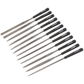 Draper 4884/12D Needle File Set, 140mm (12 Piece) - (82640) - DR-82640 - Draper - Trade Counter Direct