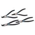 Draper 49/4 Internal and External Circlip Pliers Set (4 Piece) - (38999) - DR-38999 - Draper - Trade Counter Direct