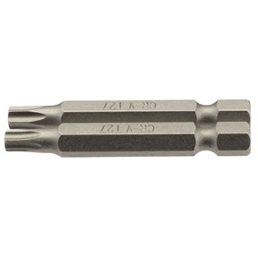Draper 50TX/2/B Draper TX - STAR Insert Bit, 1/4" Hex, 50mm Long, T27 (Pack of 2) - (66490) - DR-66490 - Draper - Trade Counter Direct