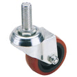 Draper 60575B Swivel Bolt Fixing Polyurethane Wheel, 75mm Diameter, S.W.L. 70kg - (65515) - DR-65515 - Draper - Trade Counter Direct