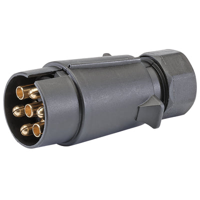 Draper 7-Pin N-Type Towing Plug - DR-99668 - Draper - Trade Counter Direct