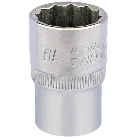 Draper 770 - LM 19 Elora Bi - Hexagon Socket, 1/2" Sq. Dr., 19mm - DR-24640 - Draper - Trade Counter Direct