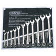 Draper 8220/11/AF Draper Expert HI - TORQ Imperial Combination Spanner Set (11 Piece) - (29546) - DR-29546 - Draper - Trade Counter Direct