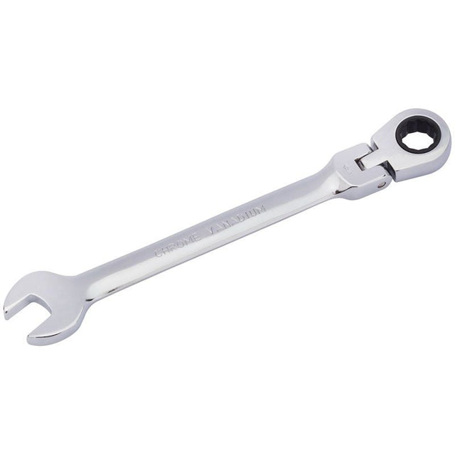 Draper 8230FMMB Draper HI - TORQ Metric Flexible Head Ratcheting Combination Spanner, 10mm - (52011) - DR-52011 - Draper - Trade Counter Direct