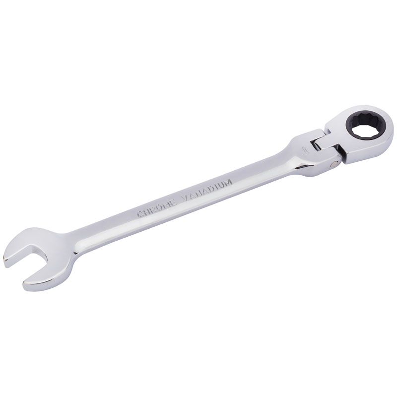 Draper 8230FMMB Draper HI - TORQ Metric Flexible Head Ratcheting Combination Spanner, 13mm - (52014) - DR-52014 - Draper - Trade Counter Direct