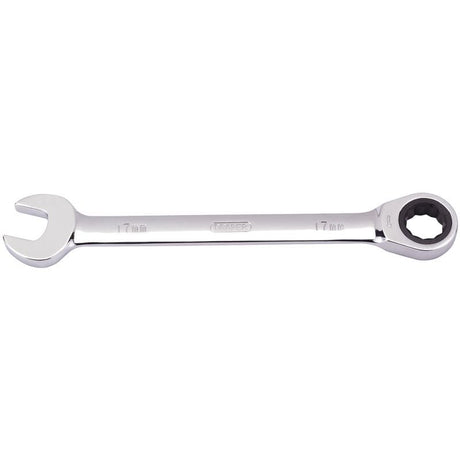 Draper 8230MM Metric Ratcheting Combination Spanner, 17mm - (31014) - DR-31014 - Draper - Trade Counter Direct