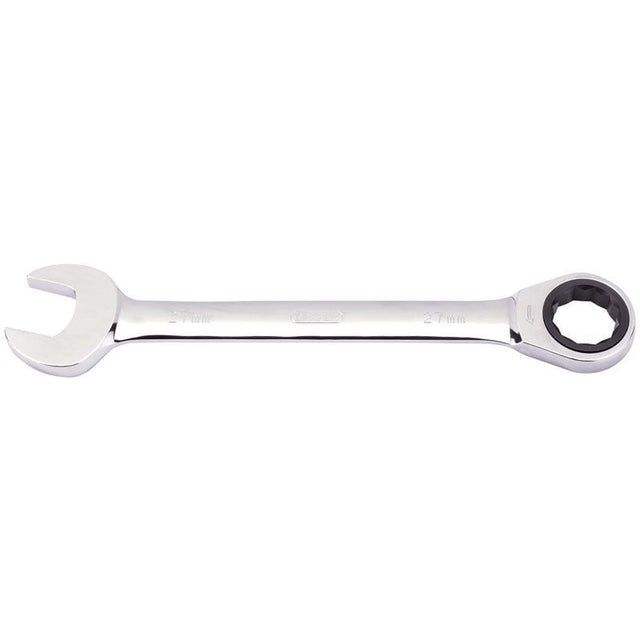 Draper 8230MM Metric Ratcheting Combination Spanner, 27mm - (31025) - DR-31025 - Draper - Trade Counter Direct