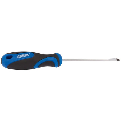Draper 865 Soft Grip Plain Slot Screwdriver, 3.2 x 75mm - (48919) - DR-48919 - Draper - Trade Counter Direct