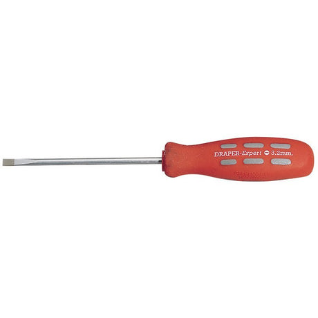 Draper 870/1B Plain Slot Parallel Tip Mechanic's Screwdriver, 100 x 3.2mm (Sold Loose) - (67850) - DR-67850 - Draper - Trade Counter Direct