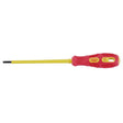 Draper 960 VDE Approved Fully Insulated Plain Slot Screwdriver, 3.0 x 100mm (Display Packed) - (69212) - DR-69212 - Draper - Trade Counter Direct