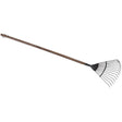 Draper A3077/I Carbon Steel Lawn Rake with Ash Handle - (14311) - DR-14311 - Draper - Trade Counter Direct