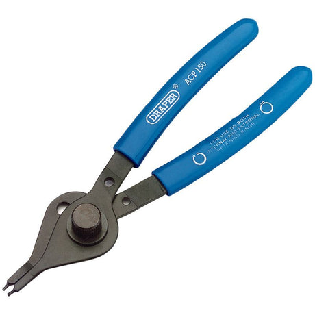 Draper ACP150 Straight Nose Reversible Circlip Pliers - (11929) - DR-11929 - Draper - Trade Counter Direct