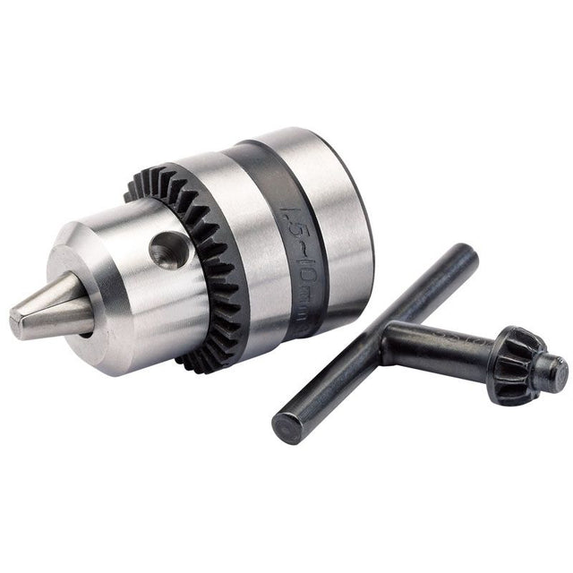 Draper APT206A Geared Chuck, 3/8" x 24UNF, 10mm Capacity - (75290) - DR-75290 - Draper - Trade Counter Direct