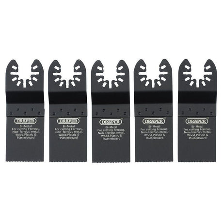 Draper APT507/5 Multi - Tool Plunge Cutter (5 Piece) - (70476) - DR-70476 - Draper - Trade Counter Direct