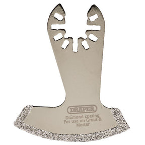 Draper APT513 Oscillating Multi - Tool Diamond Coated Cutting Blade, 52mm - DR-70473 - Draper - Trade Counter Direct
