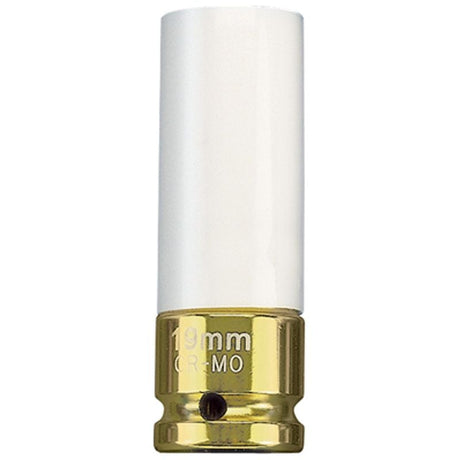 Draper AWNS/19MM 1/2" Sq. Dr. HI - TORQ Wheel Nut Socket for Alloy Wheels (19mm) - (30638) - DR-30638 - Draper - Trade Counter Direct