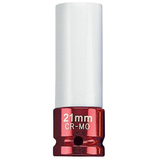 Draper AWNS/21MM 1/2" Sq. Dr. HI - TORQ Wheel Nut Socket for Alloy Wheels (21mm) - (30640) - DR-30640 - Draper - Trade Counter Direct