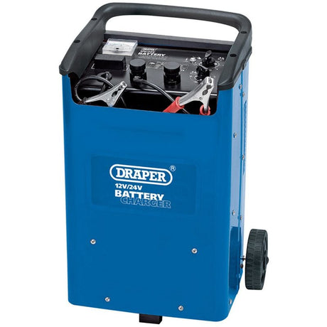 Draper BCSD400T 12/24V Battery Starter/Charger, 360A - (11967) - DR-11967 - Draper - Trade Counter Direct