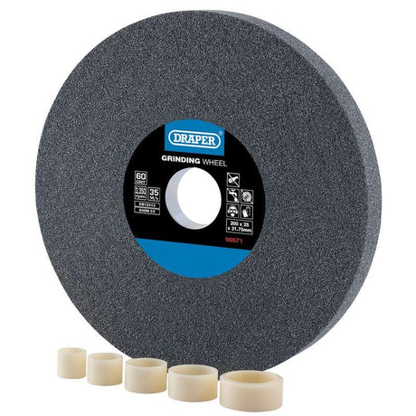Draper BG20025F Aluminium Oxide Bench Grinding Wheel, 200 x 25mm, 60g - (99571) - DR-99571 - Draper - Trade Counter Direct