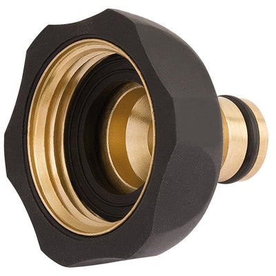Draper Brass and Rubber Tap Connector, 1" - DR-27697 - Draper - Trade Counter Direct