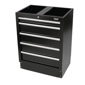 Draper BUNKER Modular 5 Drawer Floor Cabinet, 680mm - DR-31387 - BUNKER - Trade Counter Direct