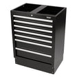 Draper BUNKER Modular 7 Drawer Floor Cabinet, 680mm - DR-31706 - BUNKER - Trade Counter Direct