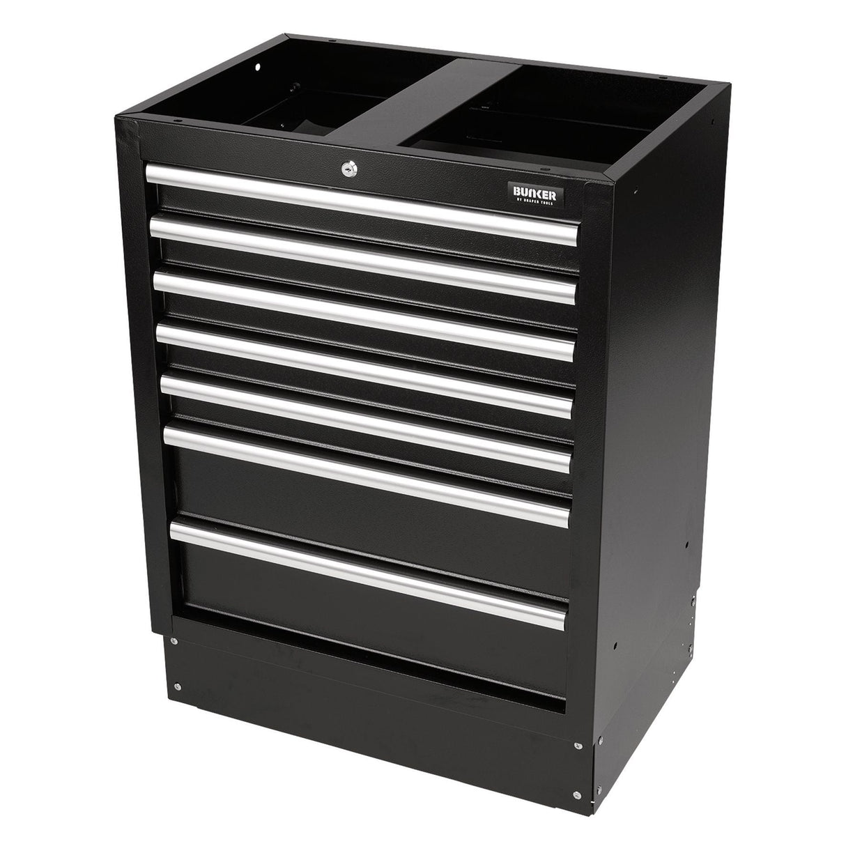 Draper BUNKER Modular 7 Drawer Floor Cabinet, 680mm - DR-31706 - BUNKER - Trade Counter Direct