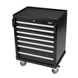 Draper BUNKER Modular 7 Drawer Mobile Cabinet, 646mm - DR-29779 - BUNKER - Trade Counter Direct