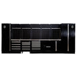 Draper BUNKER Modular Storage Combo with Sink and Stainless Steel Worktop (25 Piece) - DR-04391 - BUNKER - Trade Counter Direct