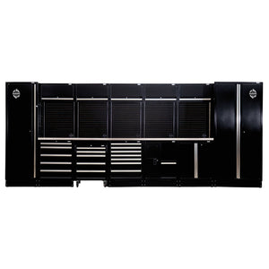 Draper BUNKER Modular Storage Combo with Sink and Stainless Steel Worktop (25 Piece) - DR-04391 - BUNKER - Trade Counter Direct