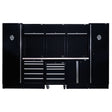 Draper BUNKER Modular Storage Combo with Stainless Steel Worktop (16 Piece) - DR-04402 - BUNKER - Trade Counter Direct