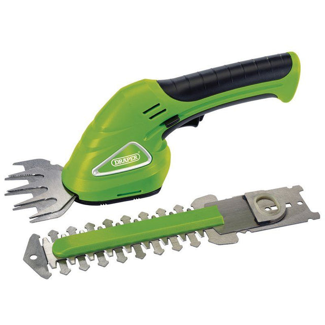 Draper CGS7.2 7.2V Cordless Grass and Hedge Shear Kit - (53216) - DR-53216 - Draper - Trade Counter Direct