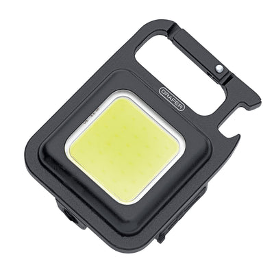 Draper COB LED Rechargeable Pocket Light with Stand and Belt Clip, 5W, 350 Lumens, USB-C Cable Supplied - DR-23850 - Draper - Trade Counter Direct