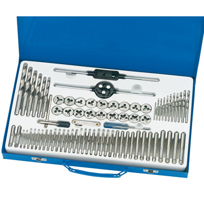 Draper Combination Tap and Die Set Metric and BSP (76 Piece) - DR-79205 - Draper - Trade Counter Direct