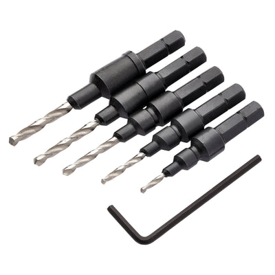 Draper Countersink Bit Set (5 Piece) - DR-12431 - Draper - Trade Counter Direct