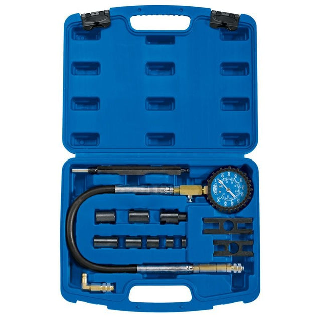 Draper CTED1 - E Commercial Vehicle Diesel Compression Test Kit (13 Piece) - (35877) - DR-35877 - Draper - Trade Counter Direct