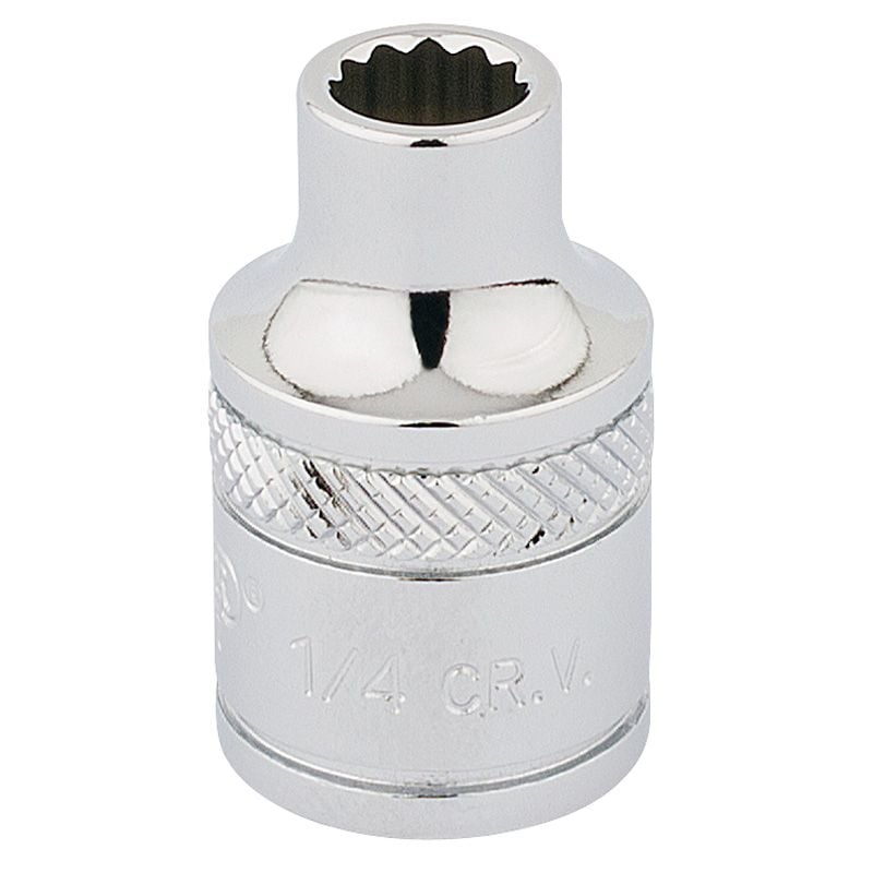 Draper D - AF HI - TORQ 12 Point Socket, 3/8" Sq. Dr., 1/4" - (49015) - DR-49015 - Draper - Trade Counter Direct
