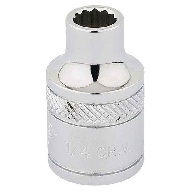 Draper D - AF HI - TORQ 12 Point Socket, 3/8" Sq. Dr., 1/4" - (49015) - DR-49015 - Draper - Trade Counter Direct