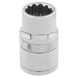 Draper D - MM/B HI - TORQ 12 Point Socket, 3/8" Sq. Dr., 10mm - (32770) - DR-32770 - Draper - Trade Counter Direct
