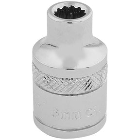 Draper D - MM/B HI - TORQ 12 Point Socket, 3/8" Sq. Dr., 6mm - (32766) - DR-32766 - Draper - Trade Counter Direct
