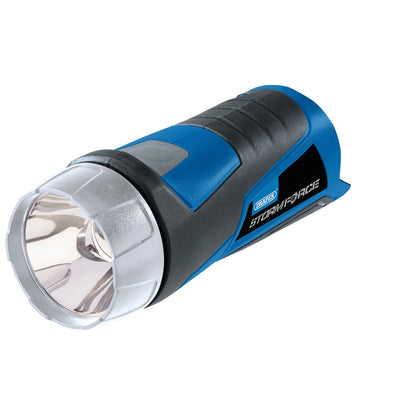 DR-02341 — Draper Storm Force® 10.8V Power Interchange LED Torch, 1W, 90 Lumens (Sold Bare)